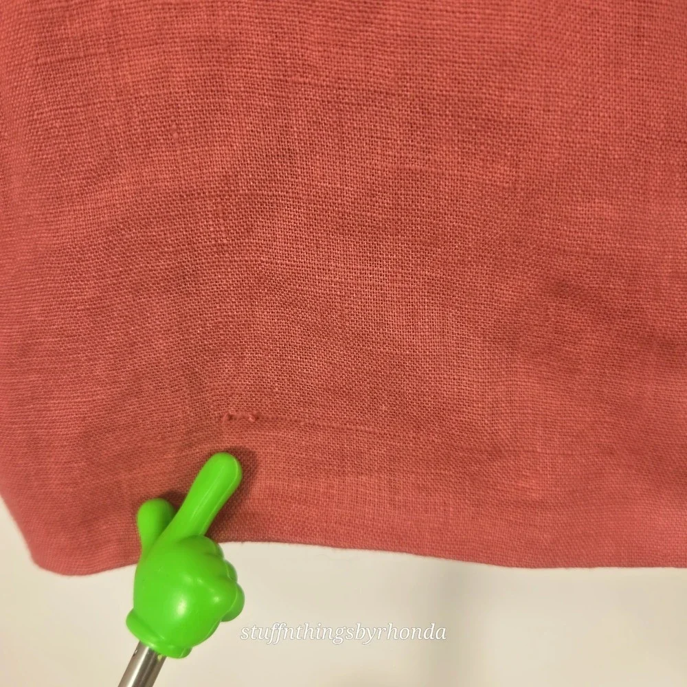 Lauren Ralph Lauren Classic Fit Linen Sport Coats 44 L Salmon Pink Beach Resort